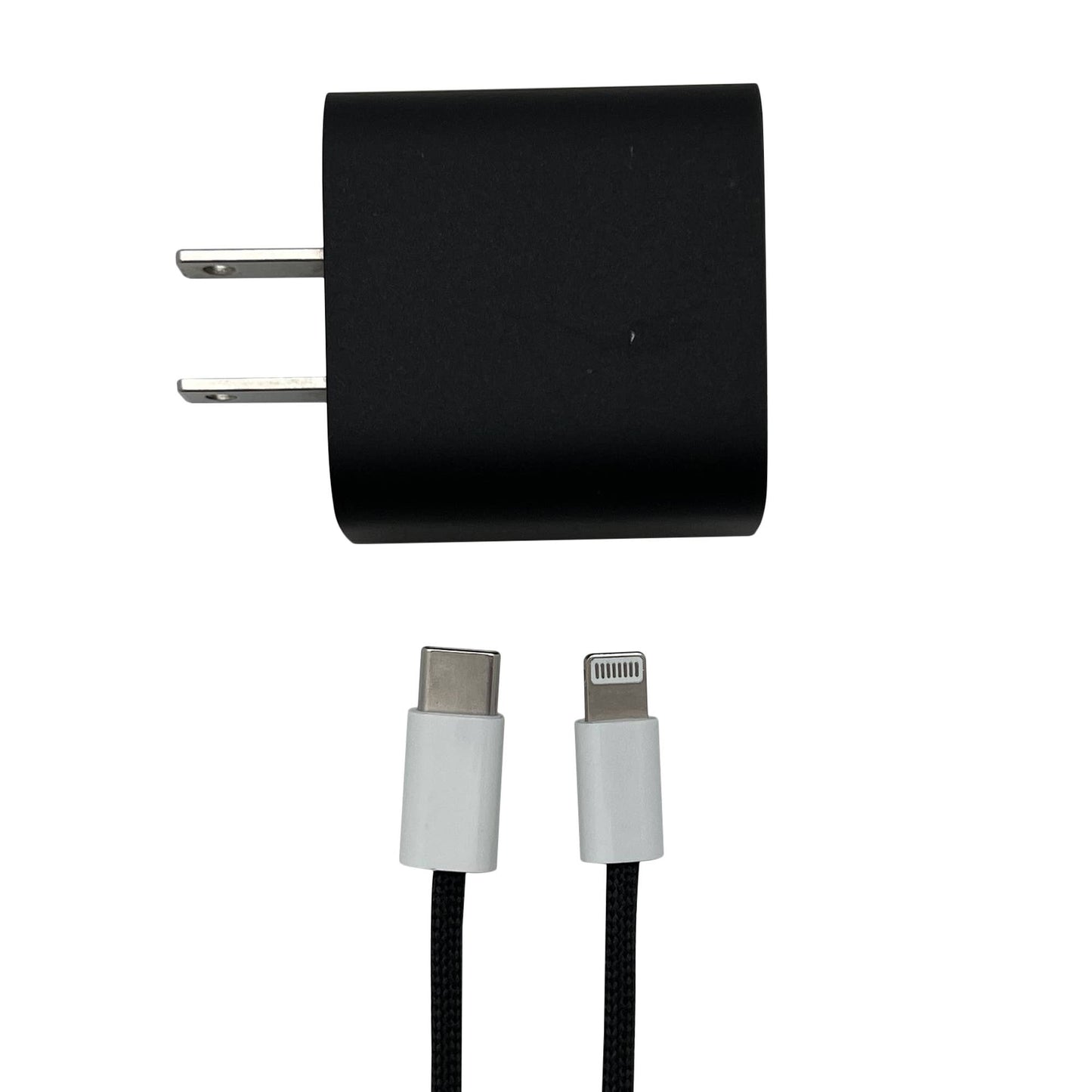 FAST 20W 3.3ft Lightening to USB-C Charger for iPhone: Lilac