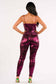 Metallic ruched set: S / TAUPE