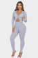 2 Pcs Seamless Long Sleeve Hoodie and Highwaist Legging Set: 3 S/M / 3 L/XL / BLACK