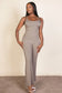 Ribbed sleeveless wide leg jumpsuit