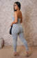 Gray jumpsuit