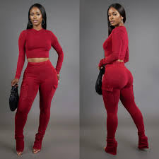 Red 2 Piece Set