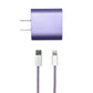 FAST 20W 3.3ft Lightening to USB-C Charger for iPhone: Lilac