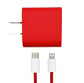 FAST 20W 3.3ft Lightening to USB-C Charger for iPhone: Lilac