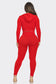 2 Pcs Seamless Long Sleeve Hoodie and Highwaist Legging Set: 3 S/M / 3 L/XL / BLACK